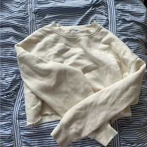 WeWoreWhat cropped sweater oversized